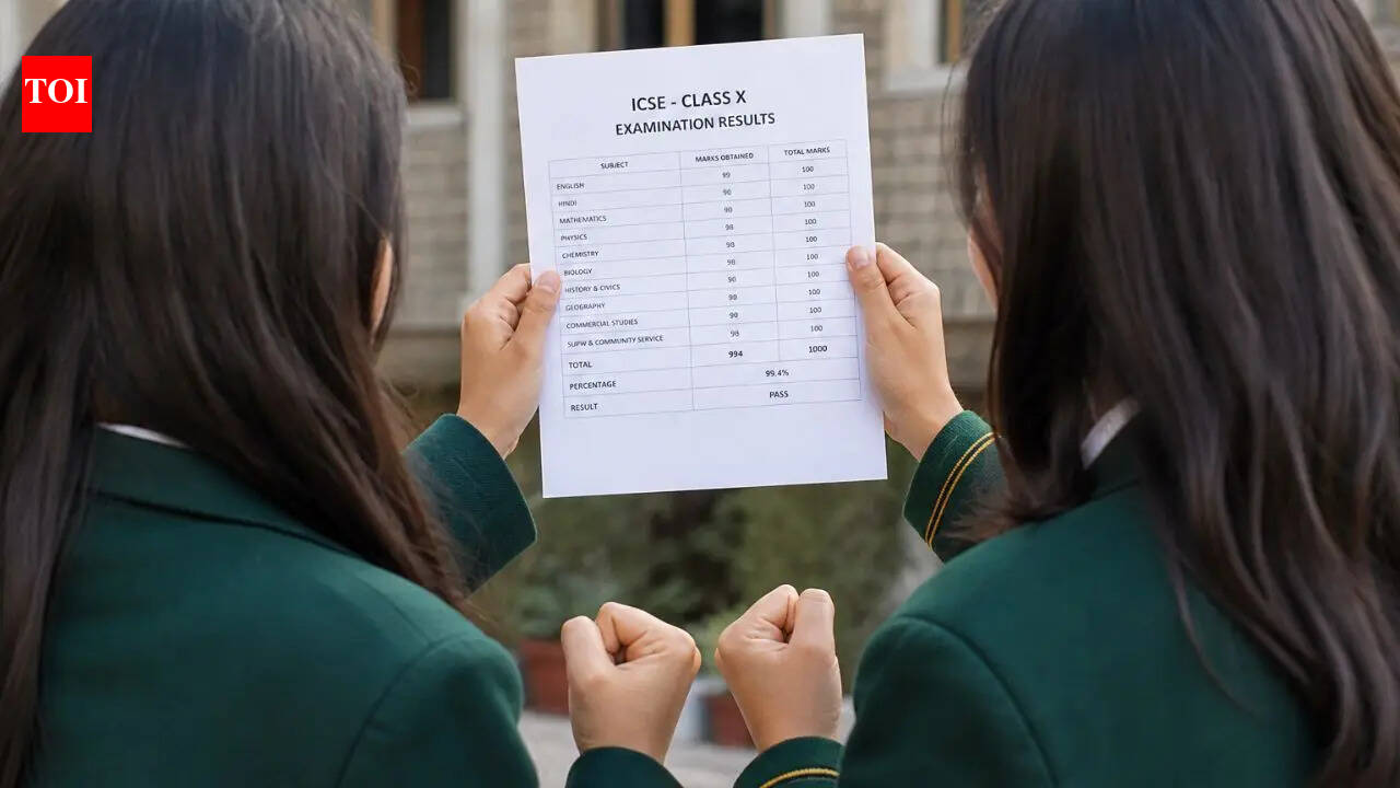 ICSE Class 10 Results: Shimla’s identical twins score near-identical marks get over 99�ch
