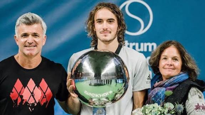 Stefanos Tsitsipas faces fresh drama as father Apostolos shuts down mother Julia during Madrid Open practice