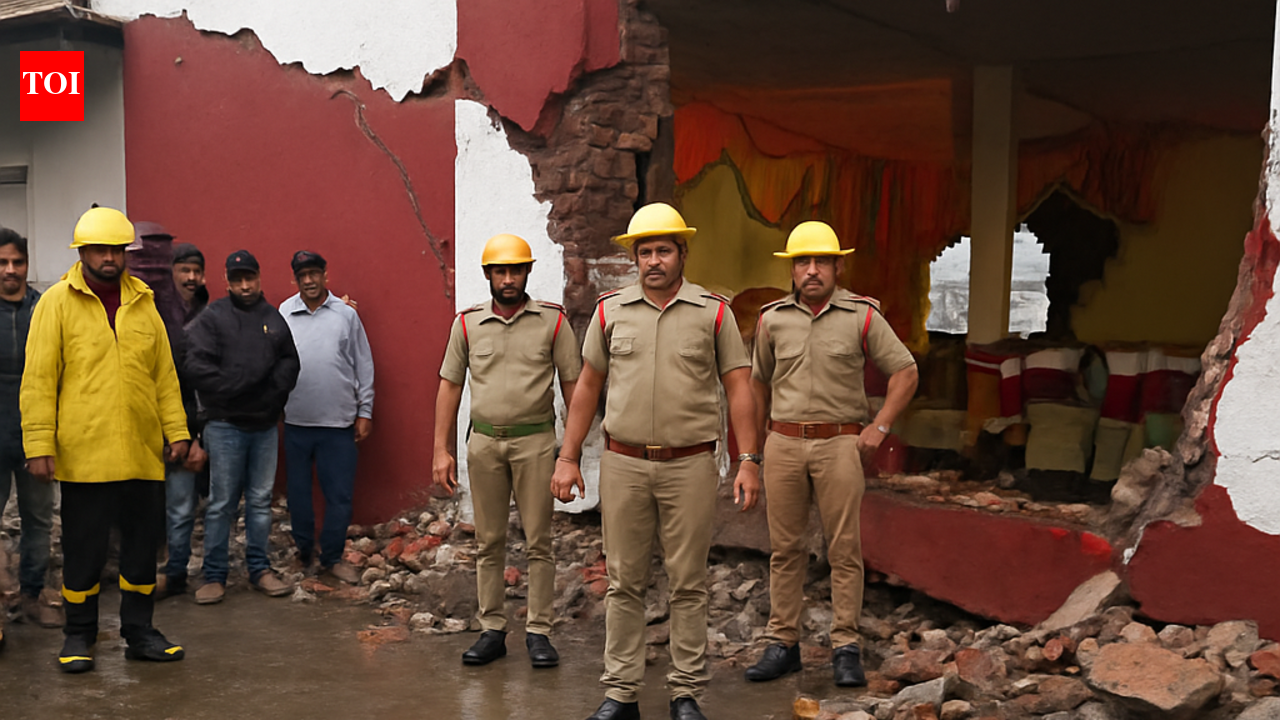 Man killed in banquet wall collapse during storm