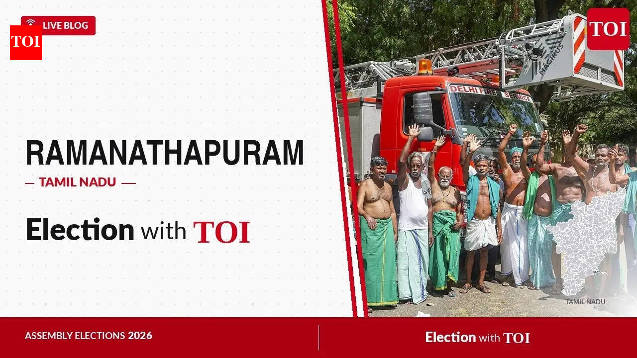 Ramanathapuram election results 2026: DMK’s Katharbatcha Muthuramalingam wins by 12,459 votes, defeats TVK’s Shahul Hameed