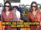 Kareena Kapoor Khan's easy cotton dress is the ultimate airport style hack