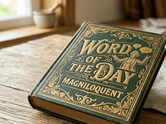 Word of the day: Magniloquent