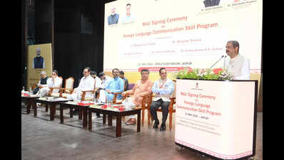 Raj govt partners with EFLU Hyderabad, NSDC to boost foreign language skills among students