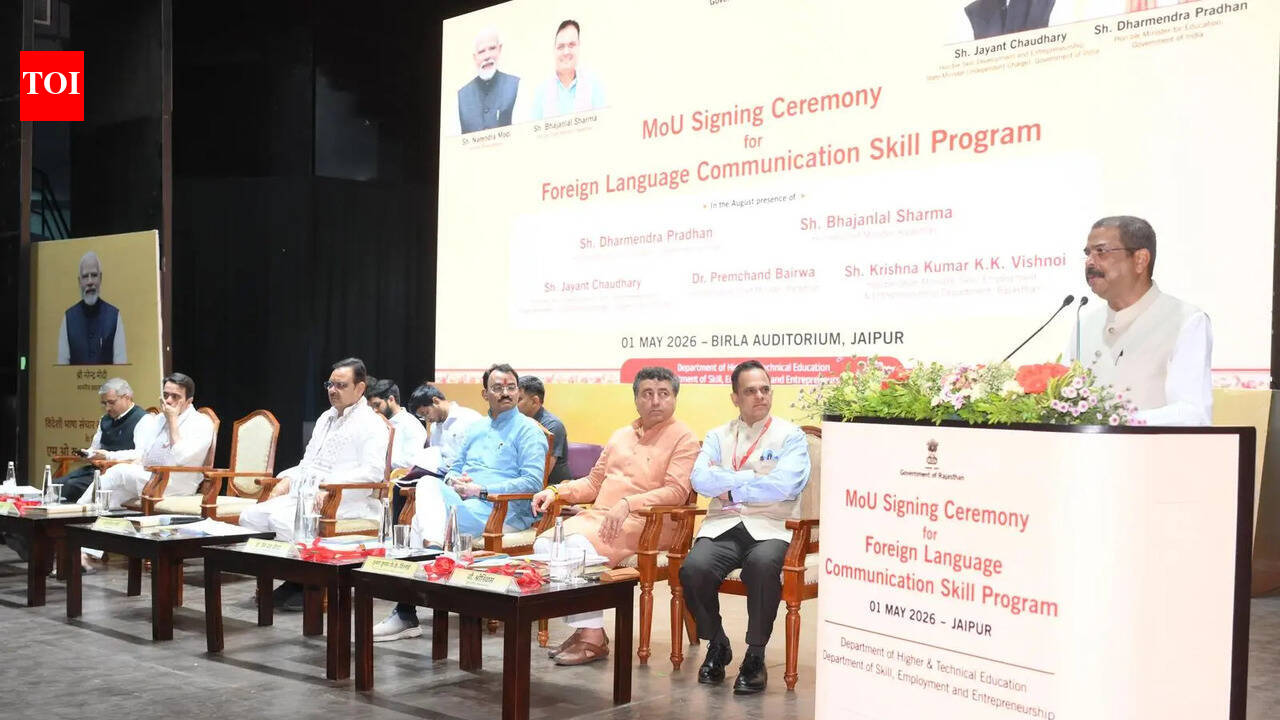 Raj govt partners with EFLU Hyderabad, NSDC to boost foreign language skills among students