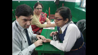 Teacher, teamwork & touch: How this deaf-blind ISC student compete and win on equal terms