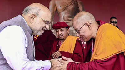 ‘Everything will be alright’: Amit Shah meets Ladakh leaders, including Sonam Wangchuk, ahead of talks