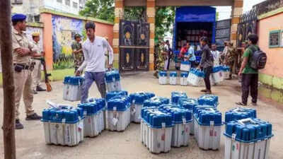 Election Commission orders repolling in 15 booths in two Bengal seats.