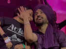Diljit Dosanjh's heartwarming moment with a fan wins the internet as he sings 'Hass Hass' live for her - Watch