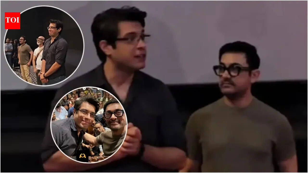 'Wo mujhe reply nahi karta': Aamir Khan's hilarious response to Junaid Khan's female fan at 'Ek Din' event goes viral
