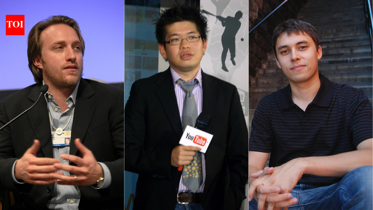 In 2005, Steve Chen, Chad Hurley and Jawed Karim got tired of a frustrating upload and changed how the world watches everything | – The Times of India