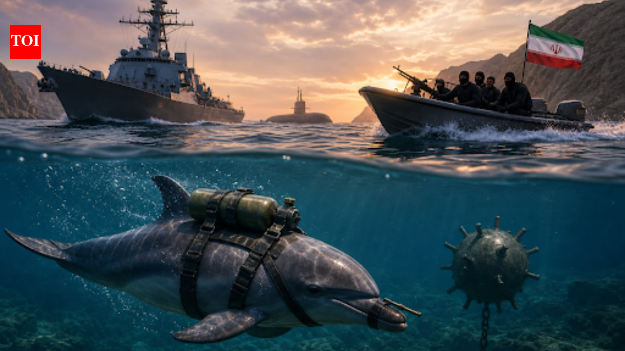 Dolphins on duty? How Iran could deploy trained mine-carriers against the US Navy – The Times of India