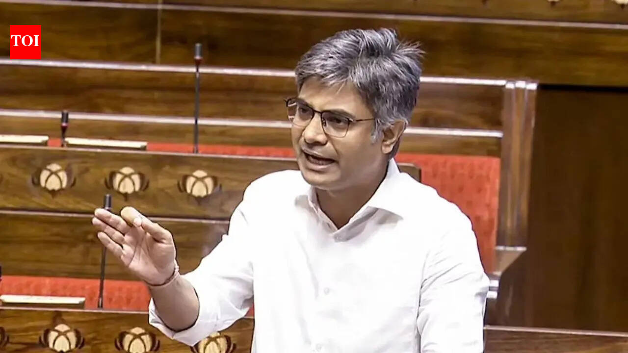 Punjab Police files two FIRs against Rajya Sabha MP Sandeep Pathak after BJP switch