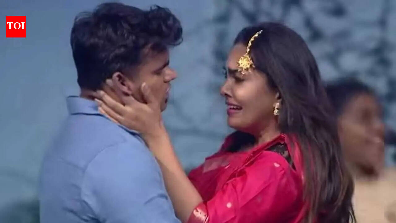 Khiladi Jodies fame Thangapandi and Chandhini Prakash, recreate Vijay and Jyothika’s iconic scene from ‘Kushi’