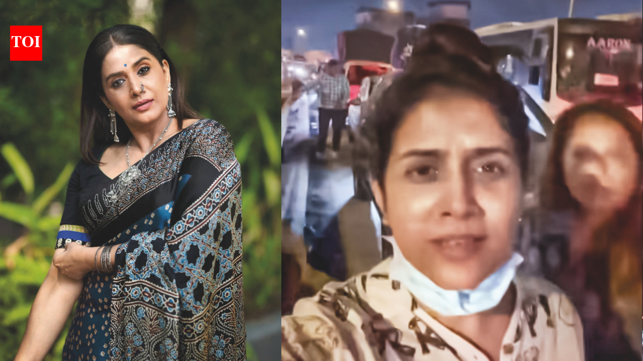 Sonali Kulkarni on her viral traffic video: I was not protesting or fighting, but stating facts