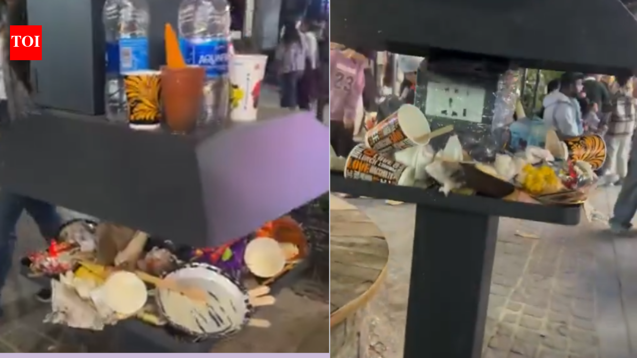 Phone charging station for tourists in Manali turned into dustbin: Viral video sparks outrage over civic sense