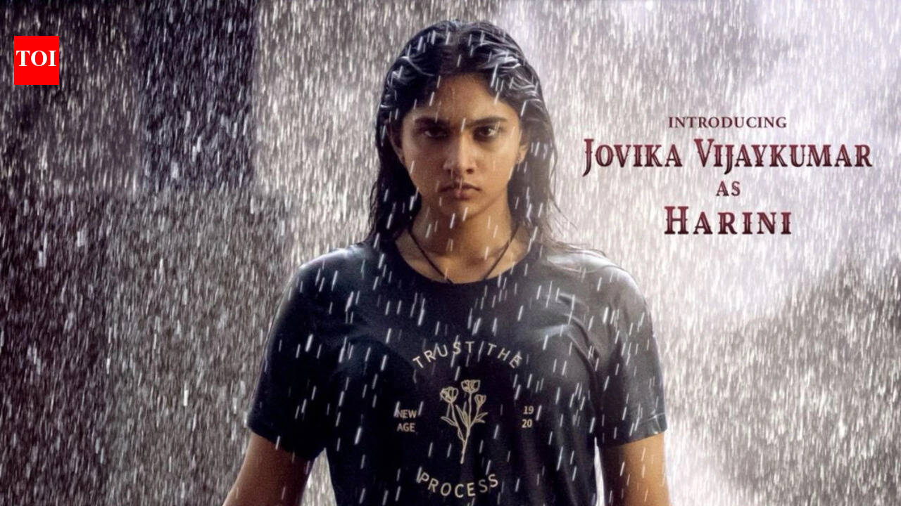 ‘Agadha’ FIRST LOOK: Jovika Vijaykumar’s intense debut poster in MS Raju directorial revealed