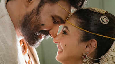 Bellamkonda Sai Sreenivas introduces wife Kavya Reddy with caption: 'I found something far greater, World, meet my wife'