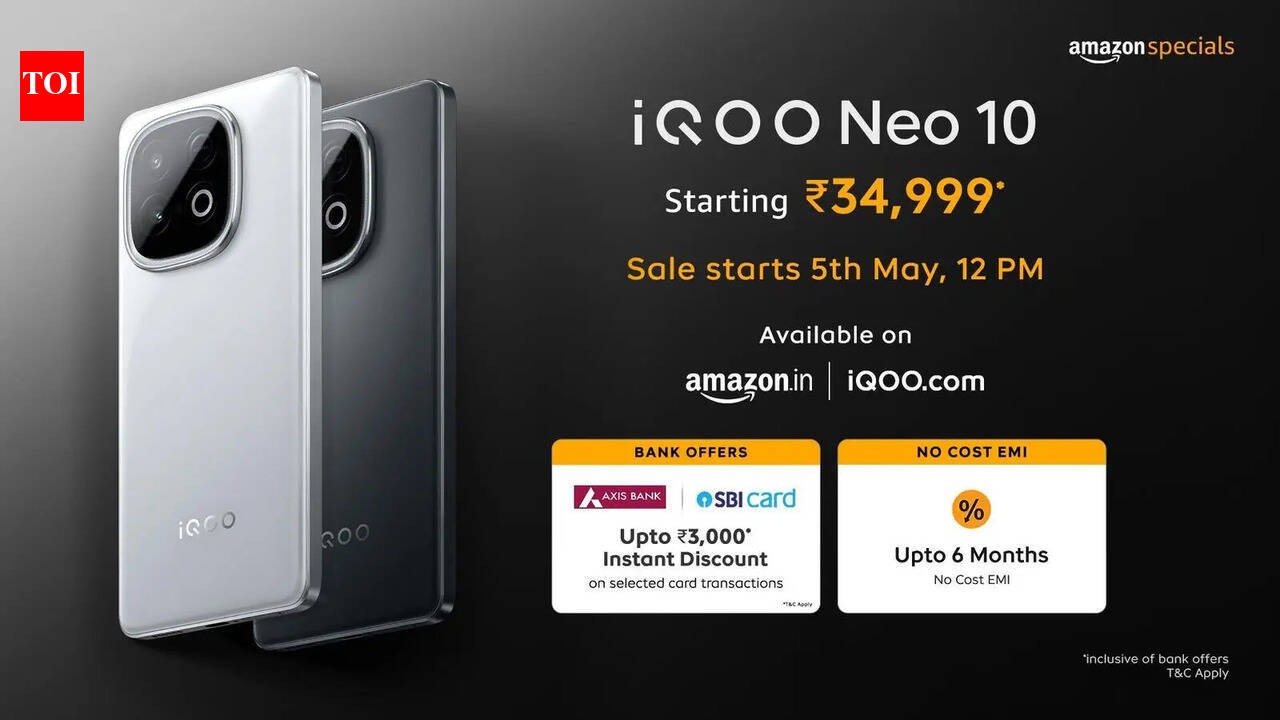 iQoo Neo 10 Alpine White and Asphalt Black colour variants launched in India: Price and more
