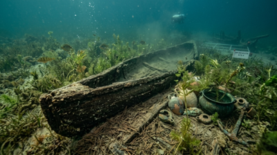 In 2022, a scuba diver's discovery of a carved log led to an ancient native American canoe