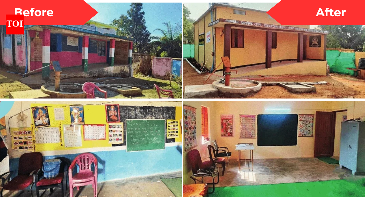 Schools stand where red once reigned