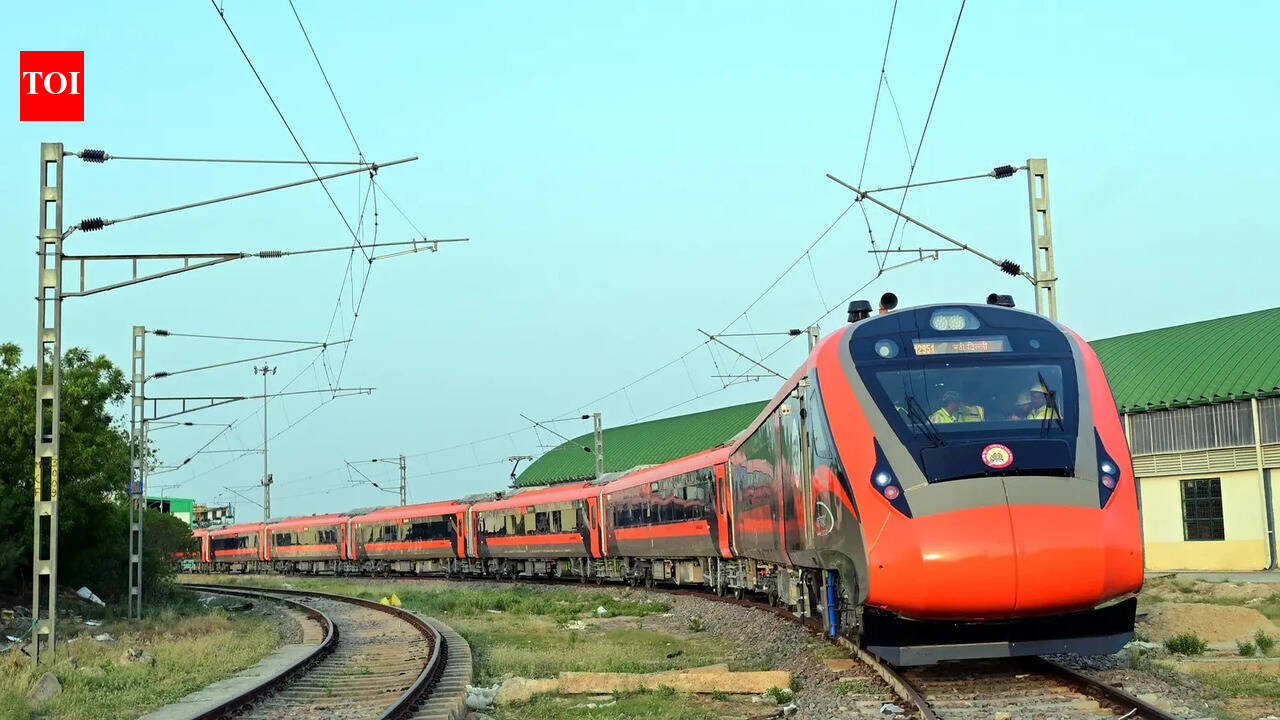 MCF Raebareli unveils first Vande Bharat trainset