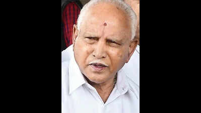 Santhosh meets Yediyurappa ahead of Abhimanotsava