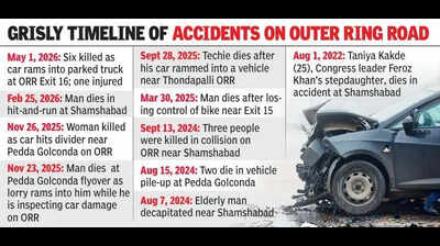 Police use dead man’s fingerprint to unlock phone, identify accident victims on Hyderabad Outer Ring Road