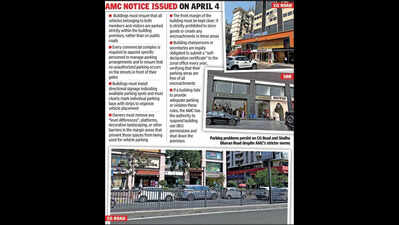 Ahmedabad Municipal Corporation’s parking diktat caught in a jam