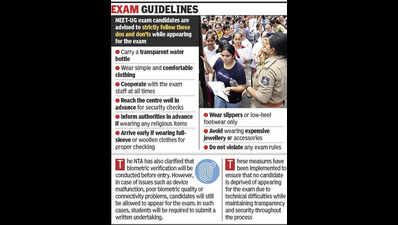 Over 85,000 candidates from Gujarat set for NEET-UG on May 3, Sunday
