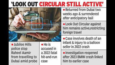 Police stop BRS ex-MLA’s son from leaving country