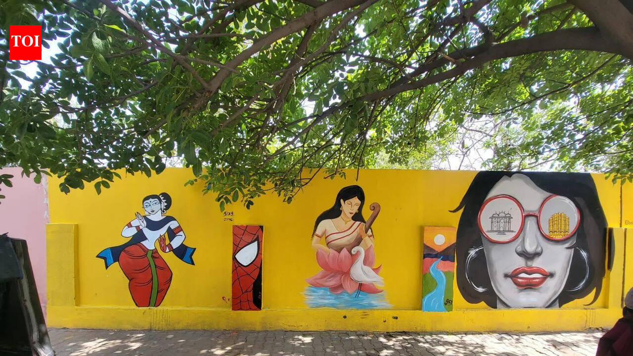 ‘Rang De Gulabi’ campaign brings colour to Jaipur streets