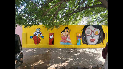 ‘Rang De Gulabi’ campaign brings colour to Jaipur streets