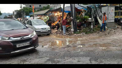 Garbage, poor lighting, clogged drains plague Dharampur mandi