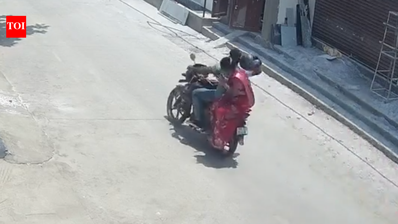 Hyderabad man tells wife her mother died from seizure on bike ride; CCTV shows he hit her with helmet