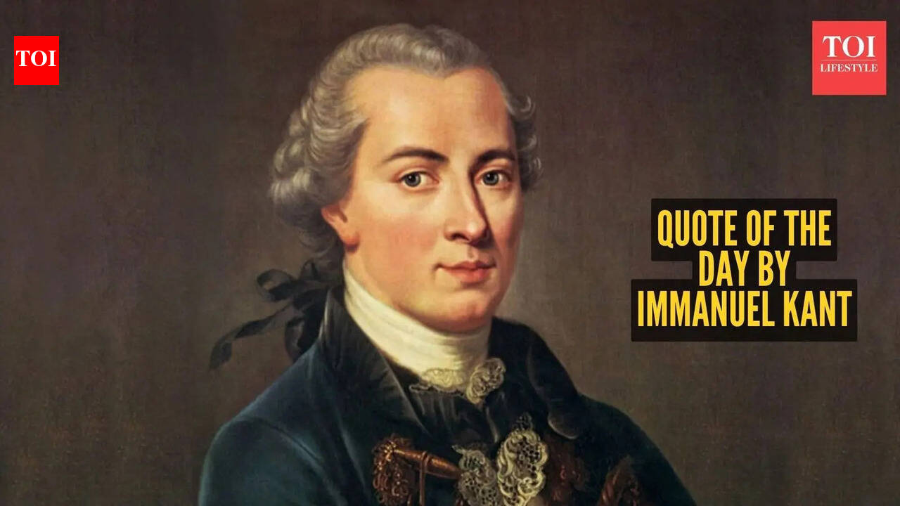 Quote of the day by Immanuel Kant: 'We are not rich by what we possess but by what we can do without'