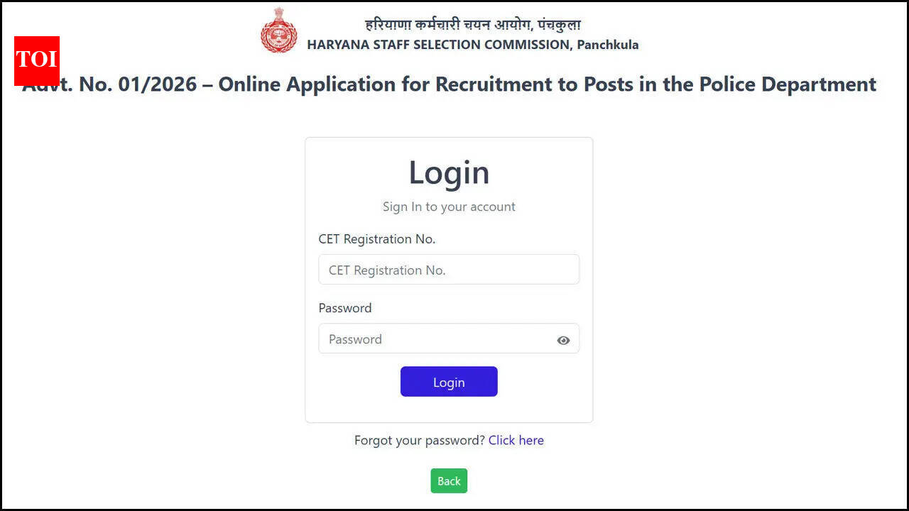 Haryana Police Constable PMT Admit Card 2026 released, schedule issued for May 5-9 test: Direct link