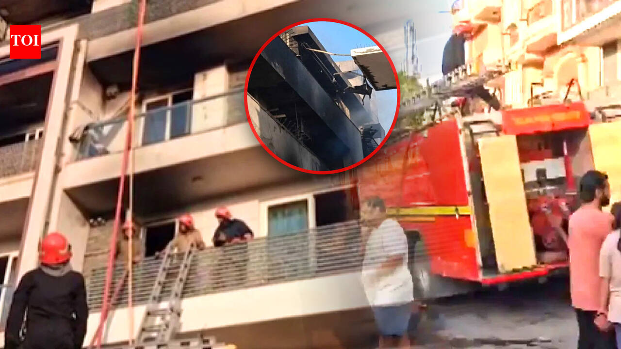 3am AC blast? Short circuit? How fire raced through locked, grilled Delhi Shahdara flats; 9 dead