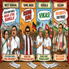 Chants of Power: How Election Slogans Shape the Battle for Bengal, Tamil Nadu, Kerala, and Assam — image 1
