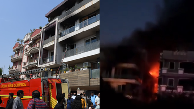 Massive Fire in Delhi’s Vivek Vihar Building, 9 Dead as Rescue Operations Continue in Shahdara