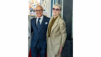 Meryl Streep praises Stanley Tucci as latter receives Hollywood Walk of Fame; 'I'm in love with you'