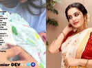 Anbe Vaa fame Shree Gopika blessed with a baby boy; Pens an emotional note
