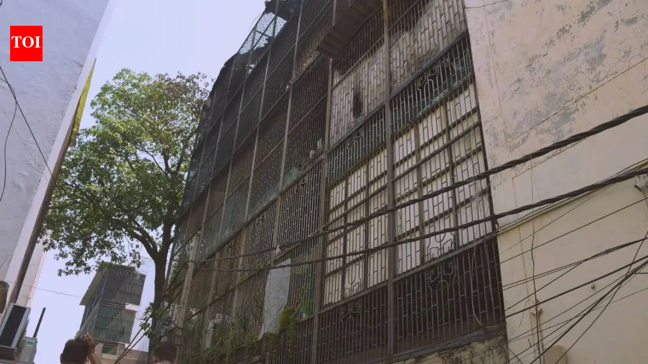 ‘Iron grills, locked terrace’: How Delhi residential building became its own death trap