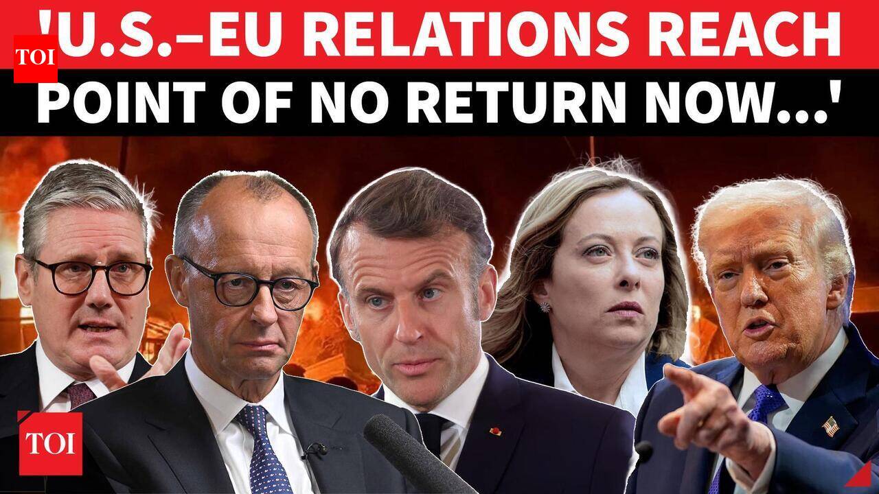 'HISTORIC SPLIT, NO RETURN NOW': European Leader Warns On US–EU Ties, Makes Shock Prediction