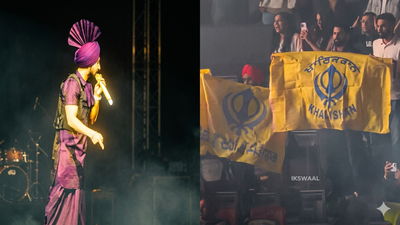 Diljit Dosanjh Confronts Khalistan Supporters at Calgary Concert, Explains KBC Appearance