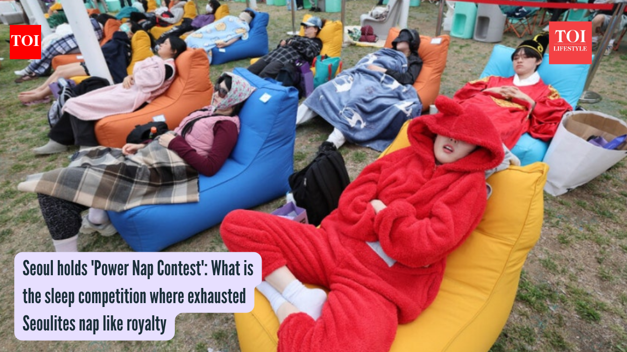 Seoul holds 'Power Nap Contest': What is the sleep competition where exhausted Seoulites nap like royalty