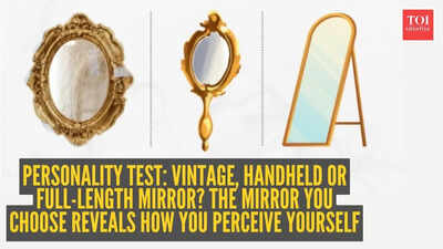 Personality test: Vintage, handheld or full-length mirror? The mirror you choose reveals how you perceive yourself