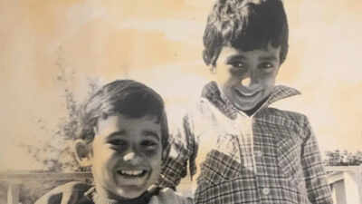 Akshaye Khanna Birthday: When Rahul Khanna shared DECADES OLD childhood picture with ‘Dhurandhar’ star Akshaye Khanna | Hindi Movie News – The Times of India