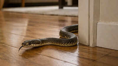 Warning signs that a snake has entered your house