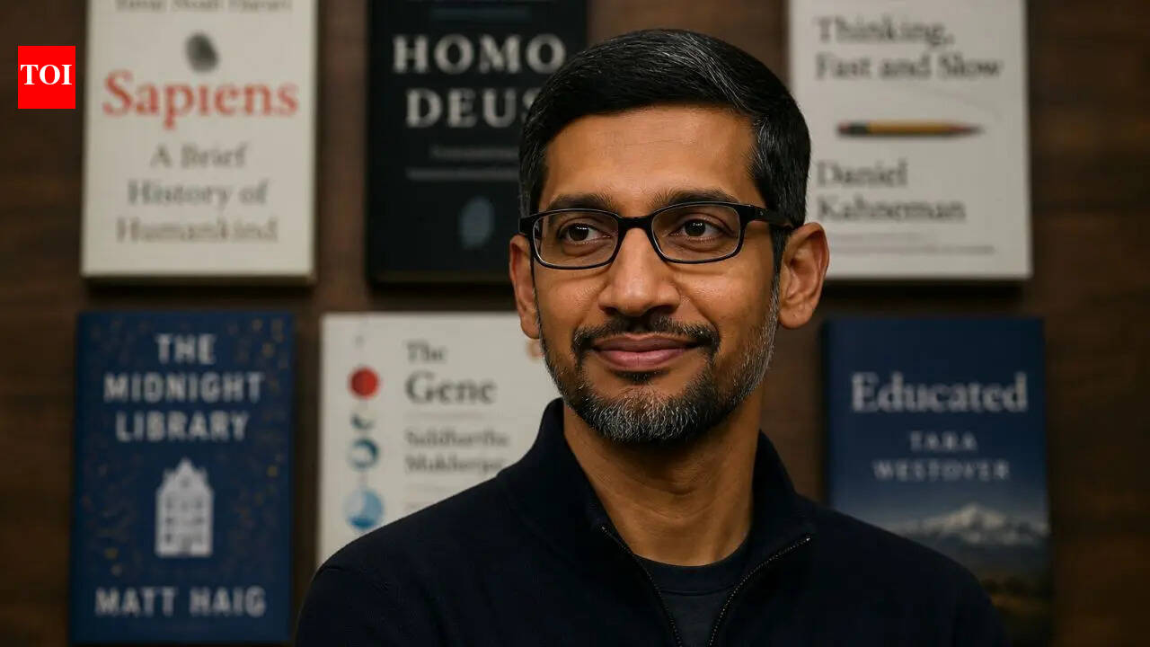 6 must-read books recommended by Sundar Pichai for smarter thinking in 2026