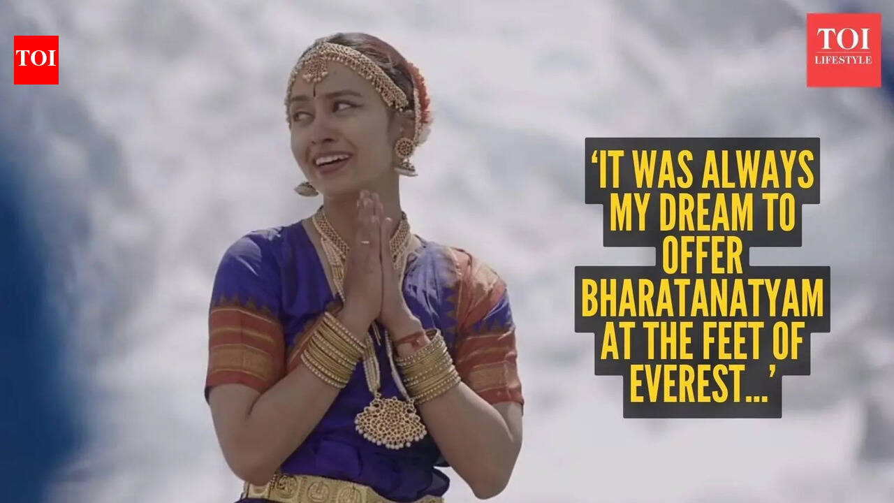 'It was always my dream to offer Bharatanatyam at the feet of Everest…' Young mountaineer’s emotional moment goes viral